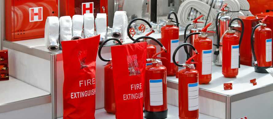 fire extinguishers - fire safety